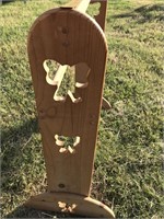 Wooden Quilt Rack