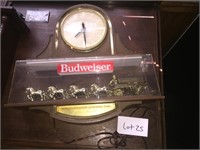 Anheuser-Busch World's Champion Clydesdale Clock