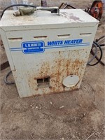 White Propane Heater