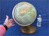 older repogle world globe - 12 inch