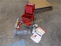 NEW COMMERCIAL REST ROOM MOP BUCKET CLEANING KIT