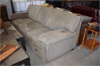 Grey Ultra-Suede Sofa
