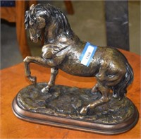 Signed Horse Sculpture