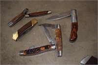 Six Pocket Knives