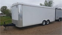 1997 20' tandem axle enclosed trailer