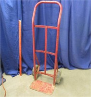 red milwaukee hand truck (300 lb rated)