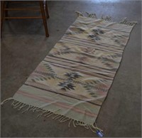 Hand Woven Southwest Rug 25" by 55"