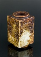 Chinese Archaic Jade Carved Cong
