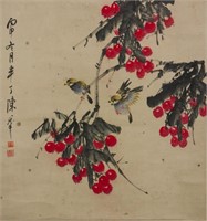 Chen Banding 1876-1970 Watercolour on Paper Scroll