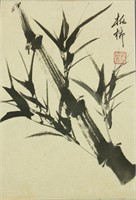 Zheng Banqiao 1693-1766 Chinese Ink on Paper Roll