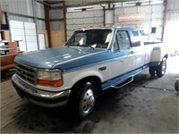 1996 Ford F-350 XLT-BLUE/WHITE 67,092