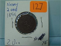 1899 Norway Two Ore