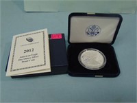 2012-W American Silver Eagle Proof Bullion Dollar