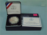 2006 Benjamin Franklin Founding Father Proof Silve