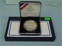 2001 Capitol Visitor Center Proof Silver Dollar  -