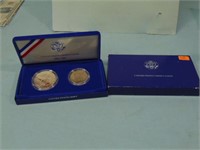1986-S Liberty Ellis Island US Proof Coin Set w/ S