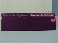 1992 and 1993 US Mint Proof Sets