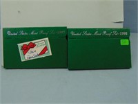 1997 and 1998 US Mint Proof Sets