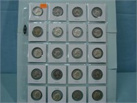 20 Assorted Silver Quarters
