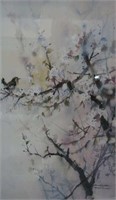 Brent Heighton Frame Print Spring Blossoms