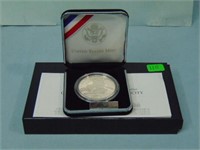 2000 Library of Congress Proof Silver Dollar - In