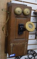 Antique Kellogg Wall Mounted Telephone