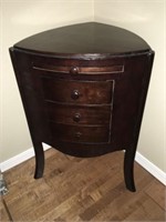 South Cone Trading Company 3 Drawer End Table
