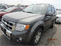 2011 FORD ESCAPE 256225 KMS