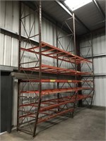 Frazier Pallet Racking QTY 5 Sections