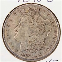 Coin 1890-O Morgan Silver Dollar VF