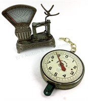 (2) Vintage Scales W/ National Store Specialty Co.