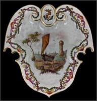 Antique Lille 1767 Hand Painted French Plate
