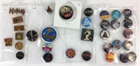 Def Leppard Concert Pins Pinbacks