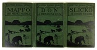 (3) Kneetime Animal Stories Books C.1915