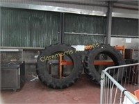 2x Tractor Tyres  (480 x 70x38)