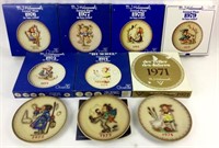 (10) Goebel Hummel Plates 1971-1979