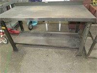 Commercial Work Bench 5' long 28" deep