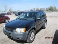 2003 FORD ESCAPE 145500 KMS