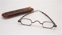 1800's Pre Civil War Brass Spectacles Eyeglasses