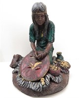 Indian Maiden Figurine/Statuette