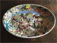 Gaetano Pottery Hubert 4009 USA Platter