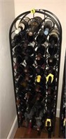 Wine Rack w/ 44 bottles