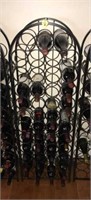 Wine Rack w/ 29 bottles of wine