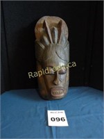 Carved Wood Display Mask