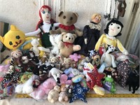 HUGE Lot of Hand Made Dolls and Little Animals