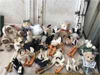 Lot of Handmade Decor, Stuffed Animals for Crafts