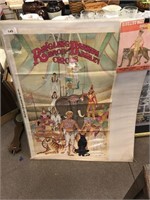 1977 Ringling Circus Poster & 1952 Program