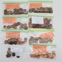 Collection of Pennies from 1950's-80's
