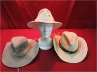 Hats, 3pc Lot