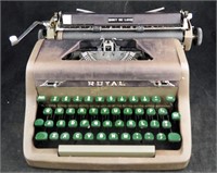 Vintage Royal Quiet De Luxe Portable Typewriter